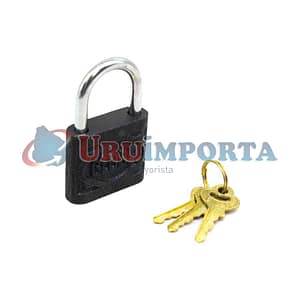 CANDADO GLOBE NEGRO 50MM LH-50