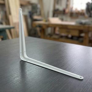 MENSULA METALICA 12″ X 14″ BLANCA LH-379