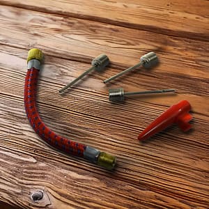 PINCHO PARA PELOTA Y ADAPTADOR 5PZ LH-72