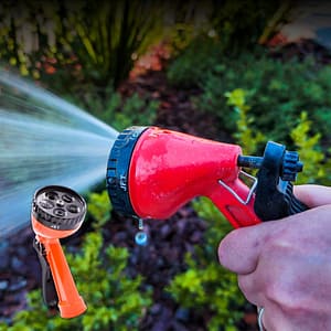 PISTOLA PLASTICA TIPO ROSETA P/MANGUE RIEGO LH212