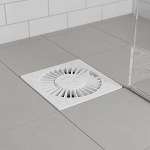 REJILLA PLASTICA 10CM X 10CM BLANCO 1841 0936