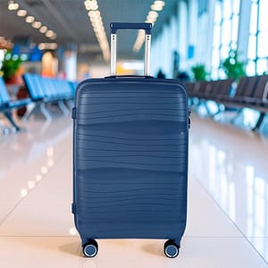 VALIJA RIGIDA C/RUEDAS 28″ AZUL LH-4416