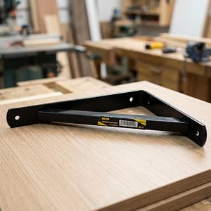 SOPORTE ESCUADRA NEGRO 200X300MM UYUSTO SOE200