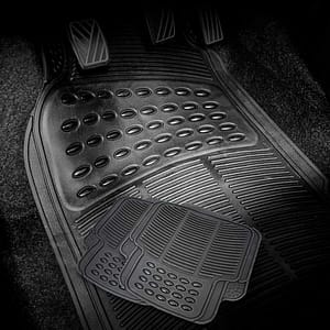 ALFOMBRA DE AUTO 4PZ DE GOMA REFORZADA LH-1072