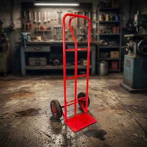 CARRO DE CARGA METALICO COLOR ROJO LH-647