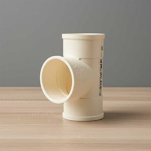 TE 40MM BLANCO DE PVC KRONA K-658