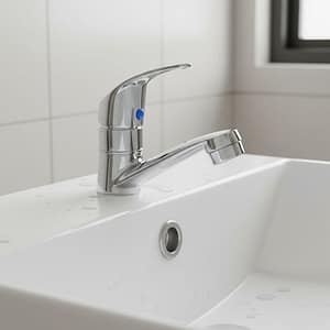 CANILLA METALICA TIPO PALANCA ITALOMIX LH-1897