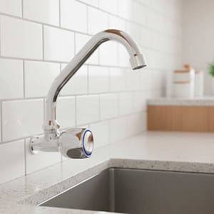 GRIFO METALICO PARED BRAZO BAJO ITALOMIX LH-807