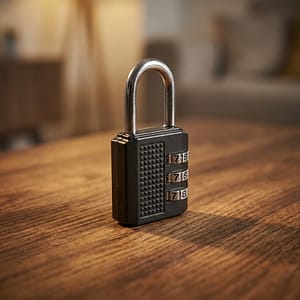 CANDADO PINTADO 20MM CON COMBINACION LH-1870