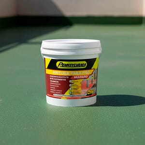 PINTURA PARA PISOS VERDE MUSGO 4 KILOS PENNSYLVAN