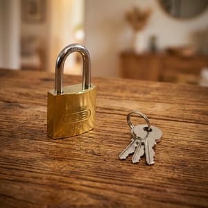 CANDADO DE BRONCE 32MM YT27 (ACERADO)LH-44