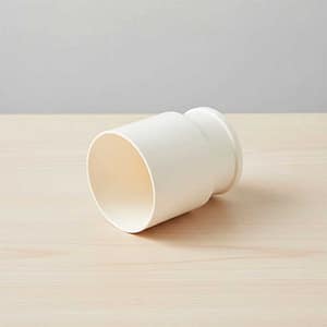 CUPLA 50MM BLANCO DE PVC KRONA K-645