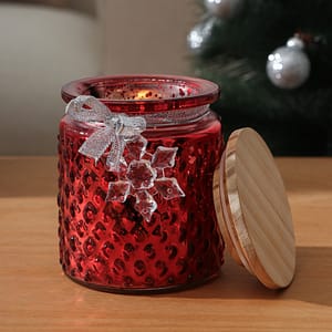 Vela En Frasco Navidad