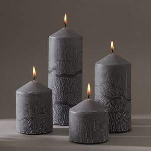 Vela Gris Estampada