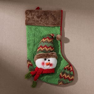 Bota De Navidad Nieve