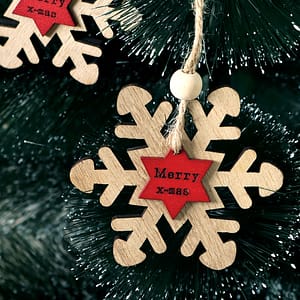 Set x2 Adornos Colgantes Navidad