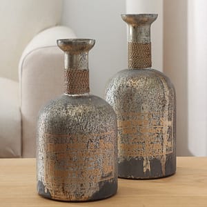 Ánfora De Vidrio Grande