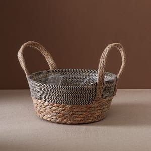 Cesto Redondo Con Asas Mediano