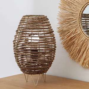 Lámpara Natural De Mesa 37