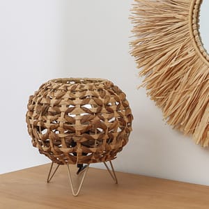 Lampara Natural De Mesa 11