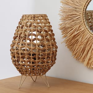 Lámpara Natural De Mesa 35