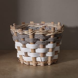 Cesto Rústico Redondo Grande