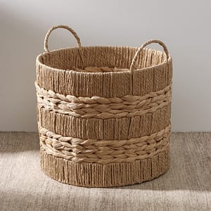 Cesto Redondo Con Detalle Grande