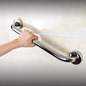 BARROTE METALICO PARA BANO LARGO 40CM LH-1899