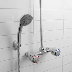 GRIFO DOBLE COMANDO PARA BANO ITALOMIX LH-831