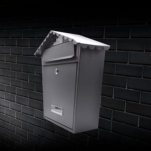 BUZONERA METALICA TIPO CASA TRIANGULAR LH-1317