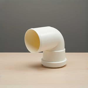 CODO 90 GRADOS 50MM BLANCO DE PVC KRONA K-617