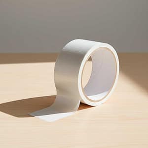 CINTA PATO 9 METROS COLOR BLANCA LH-1088