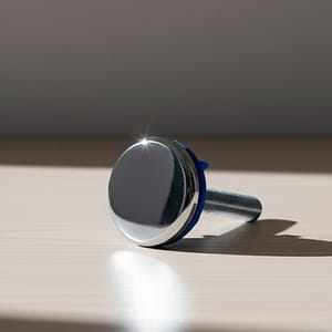 TAPA METALICA CROMADA PARA PILETA 5 CM LH-1074