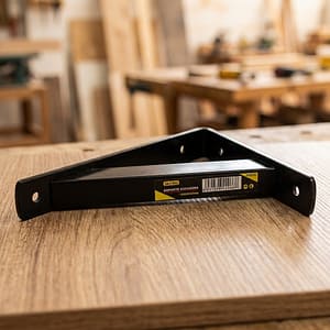 SOPORTE ESCUADRA NEGRO 125X200MM UYUSTOOLS SOE125