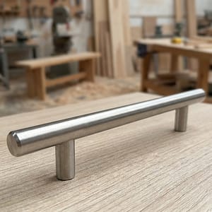 TIRADOR METALICO CILINDRICO 16CM LH-1067