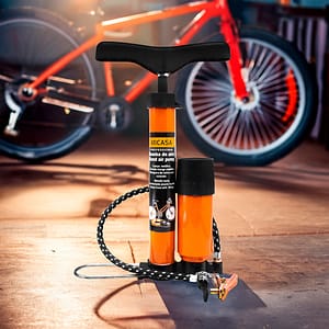 INFLADOR DE MANO CORTO C/MANOMETRO MICASA LH-1854