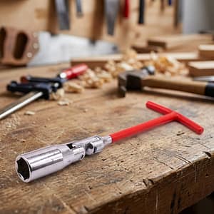 LLAVE SACA BUJIAS 16MM EN BLISTERS LH-1194