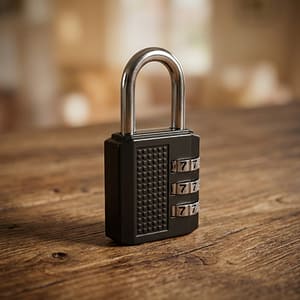 CANDADO PINTADO 30MM CON COMBINACION LH-1871