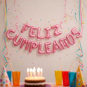 GLOBOS FELIZ CUMPLEAÑOS 23PZ BLISTER WB977