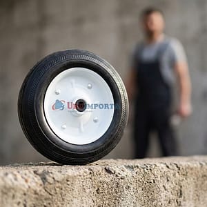 RUEDA PARA CARRITO DE FERIA GOMA/METAL LH-1883