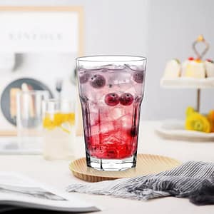 VASO REFRESCO DE VIDRIO 280ML X6 UNIDADES LH-3159