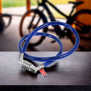 CANDADO PARA BICI CON COMBINACION 65CM LH-1918