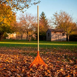 ESCOBILLA JARDIN PLASTICA CON CABO LH-1660