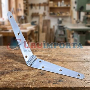 BISAGRA TIPO MARIPOSA 6″ PLATEADA LH-1912