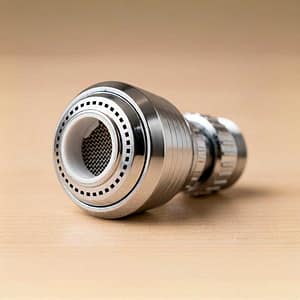 PUNTERO CORTO CROMADO PARA CANILLA LH-3287