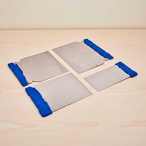 ESPATULA CHAPISTA METALICA 4PZ 5 8 10 12CM LH-176