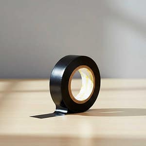 CINTA AISLADORA NEGRA 15M TUBO DE 10 PZ LH-1553