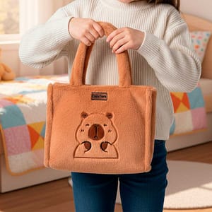 CARTERA TIPO PELUCHE DE CAPYBARA JQMR-205