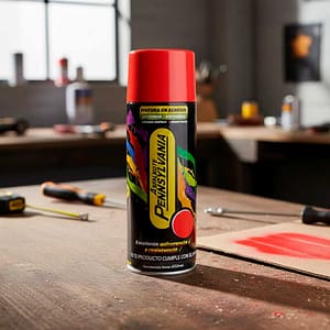 PINTURA EN AEROSOL 400ML FLUO ROJO PENNSYLVA