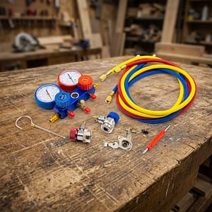 MANOMETRO REFRIGERANTE AIRE ACONDICIONADO LH-2179